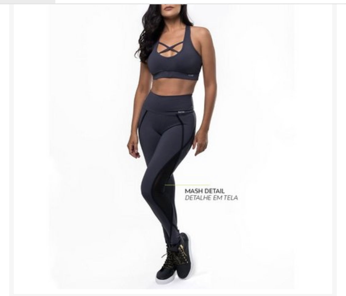Grey'd out legging and top