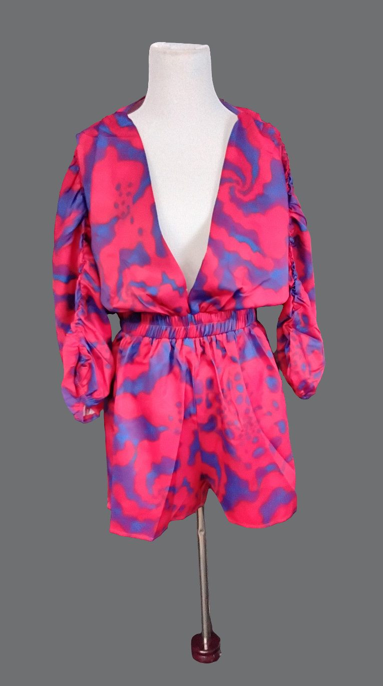 Cherry Plum Romper