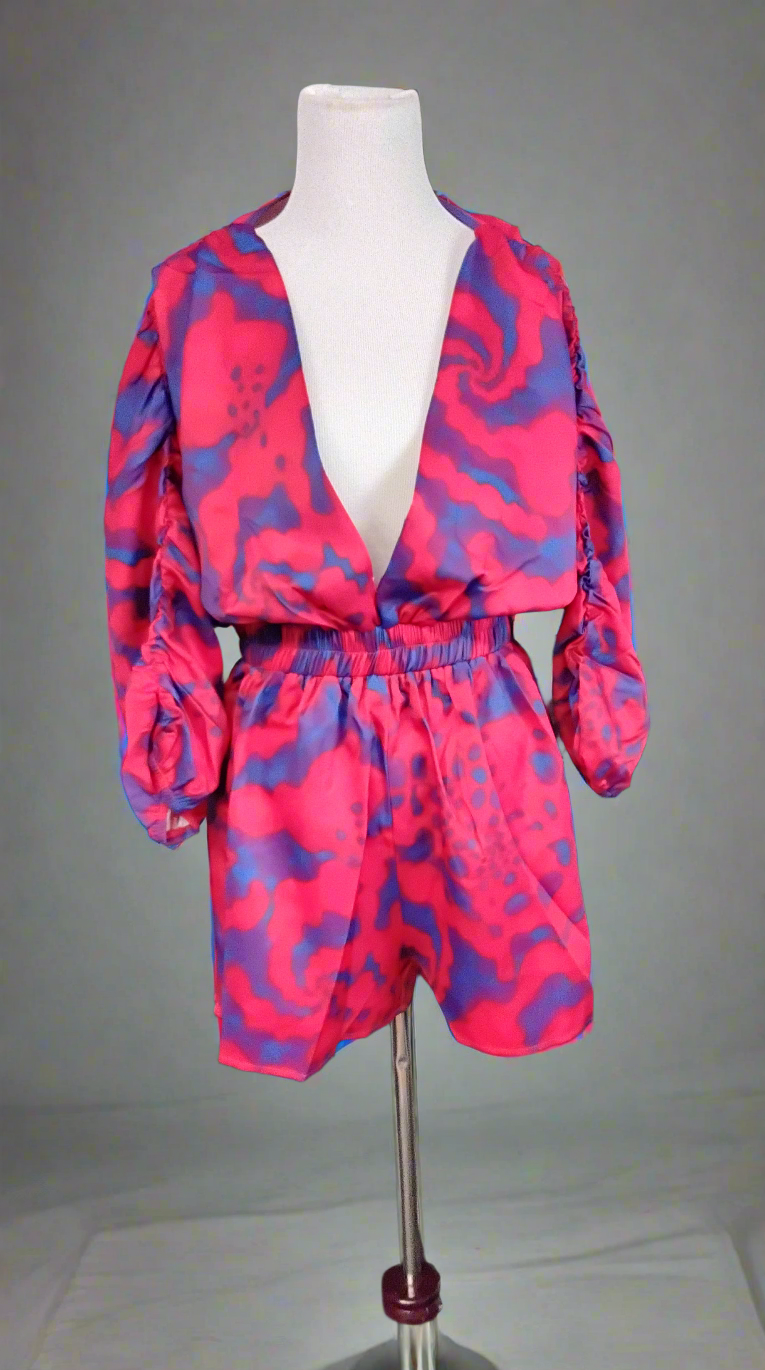 Cherry Plum Romper
