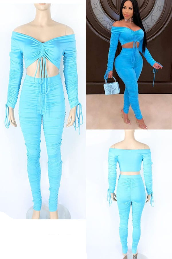 Don't mesh around 2-piece Pant set