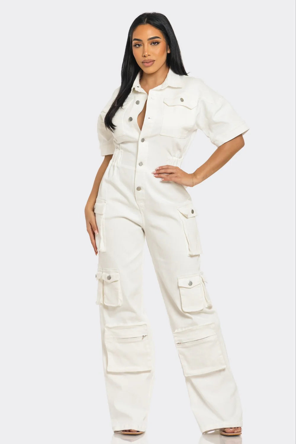 White Jumpsuit