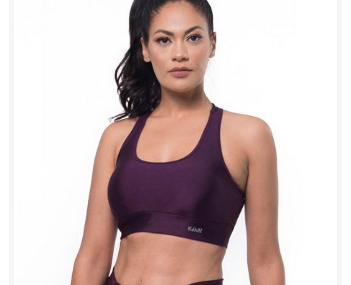 Mulberry Snug leggings and bra top