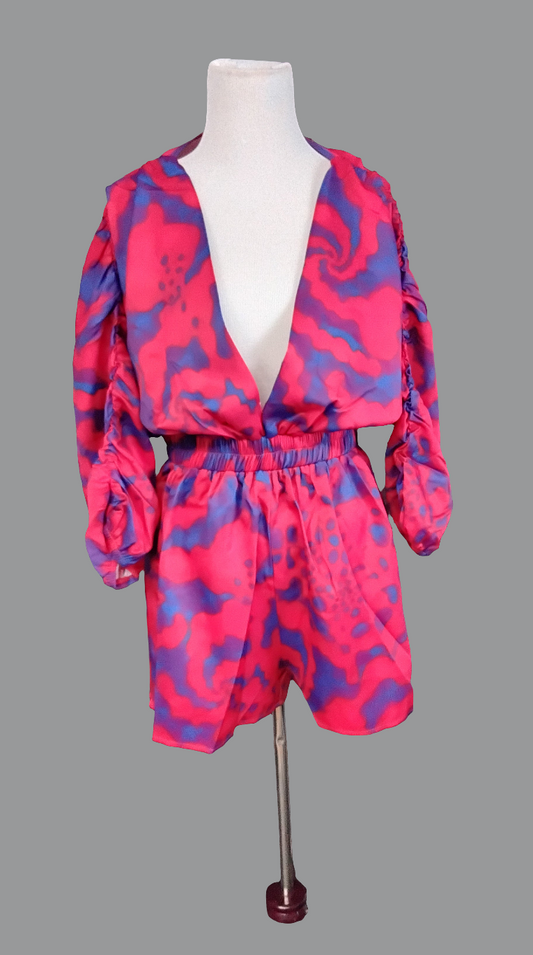 Cherry Plum Romper